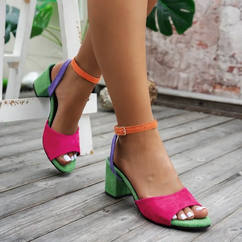 Women Sandals New Fashion High Heels Sandals Sexy Big Size Women Strap Sandals
Women Sandals New Fashion High Heels Sandals Sexy Big Size Women Strap Sandals