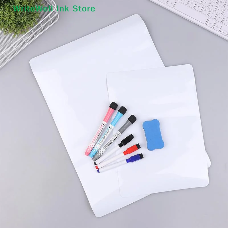 A3 A4 Size Magnetic Whiteboard Dry Erase White Boards Soft Home Office Kitchen Flexible Pad Fridge Stickers Memo Message Board
A3 A4 Size Magnetic Whiteboard Dry Erase White Boards Soft Home Office Kitchen Flexible Pad Fridge Stickers Memo Message Board
