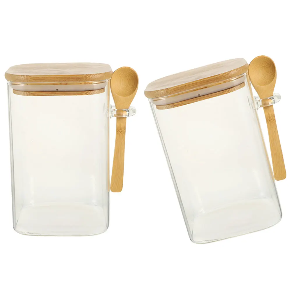 2 set 2 Sets Glass Seasoning Jars Airtight Containers Spice Storage Wood Lid Household Coffee Bean Tea Leaves Cereals Storage
2 set 2 Sets Glass Seasoning Jars Airtight Containers Spice Storage Wood Lid Household Coffee Bean Tea Leaves Cereals Storage