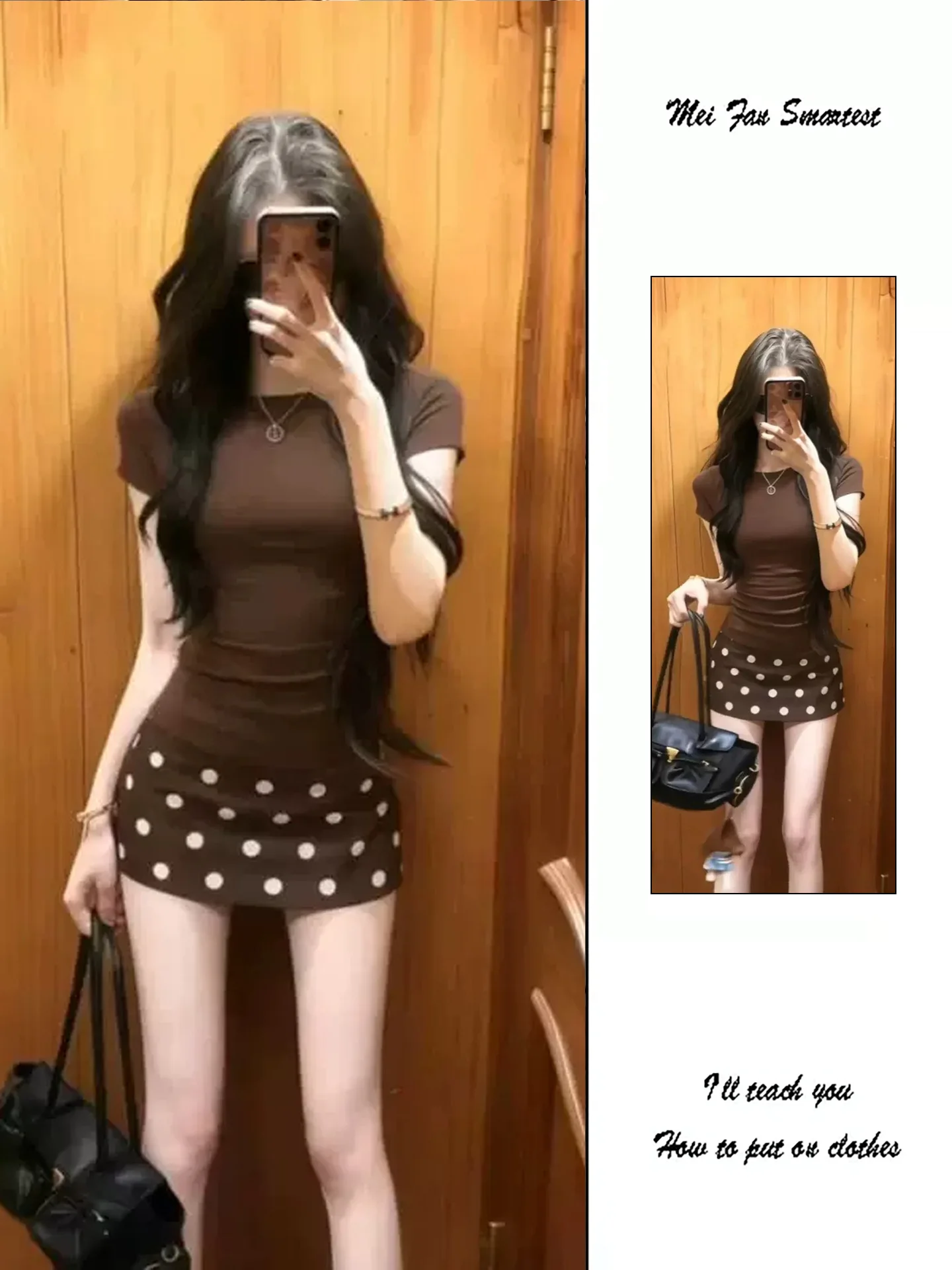 American Style Spicy Girl Shoulder T-Shirt Women's Summer Sexy Pure Desire High Waist Slimming Polka Dot Bodycon Short Skirt ...
American Style Spicy Girl Shoulder T-Shirt Women's Summer Sexy Pure Desire High Waist Slimming Polka Dot Bodycon Short Skirt ...