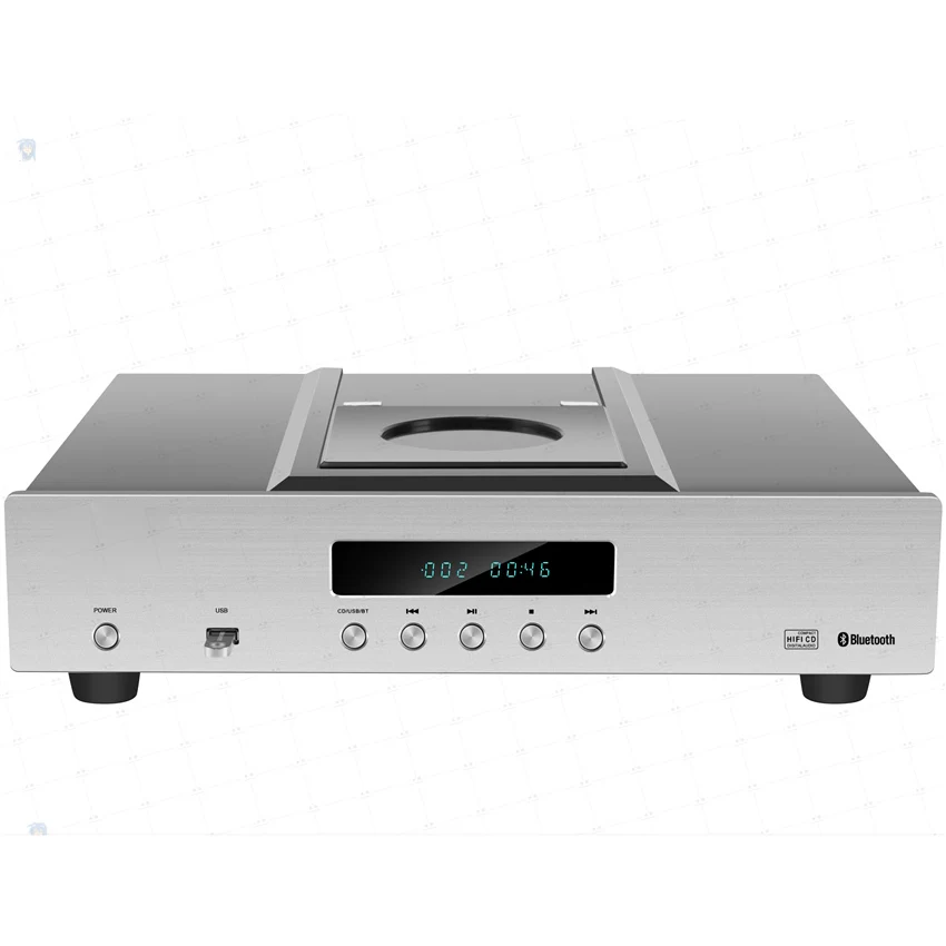 CD-плеер CD30 Hifi Fever с выдвижным механизмом, чипом декодирования 9038, USB-накопителем и Bluetooth для воспроизведения без потерь
CD-плеер CD30 Hifi Fever с выдвижным механизмом, чипом декодирования 9038, USB-накопителем и Bluetooth для воспроизведения без потерь