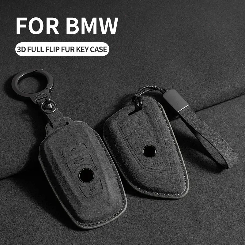 Car Key Case, Alcantara Keychain Cover for BMW Series 1, 3, 5, 7, X1, X3, X4, X5, X6, F10, F20, F30, F34, F11, F15, F16, F25, F3
Car Key Case, Alcantara Keychain Cover for BMW Series 1, 3, 5, 7, X1, X3, X4, X5, X6, F10, F20, F30, F34, F11, F15, F16, F25, F3