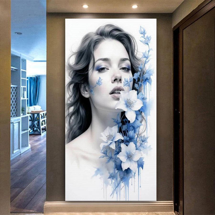 Woman and Flowers Picture Large Size Diy Diamond Arts For Adults Painting New Collection Pretty Girl Full Mosaic Embroidery Kits
Woman and Flowers Picture Large Size Diy Diamond Arts For Adults Painting New Collection Pretty Girl Full Mosaic Embroidery Kits