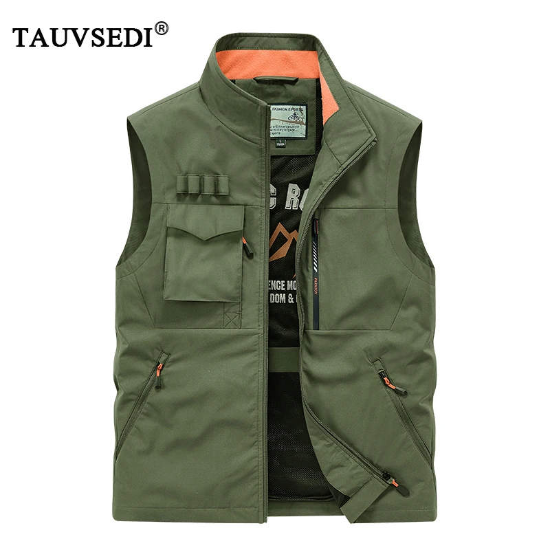Summer Men Outdoor Cargo Breathable Sleeveless Vest Men Fishing Sport Multi-Pocket Vest Coat Man Casual Work Hike Vest Waistcoat
Summer Men Outdoor Cargo Breathable Sleeveless Vest Men Fishing Sport Multi-Pocket Vest Coat Man Casual Work Hike Vest Waistcoat