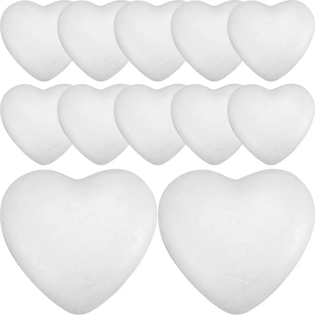 100 Pcs Foam Solid Heart Foams for Crafts Unfinished Ball Blank Ornaments DIY Balls Toy Wedding Decorate
100 Pcs Foam Solid Heart Foams for Crafts Unfinished Ball Blank Ornaments DIY Balls Toy Wedding Decorate