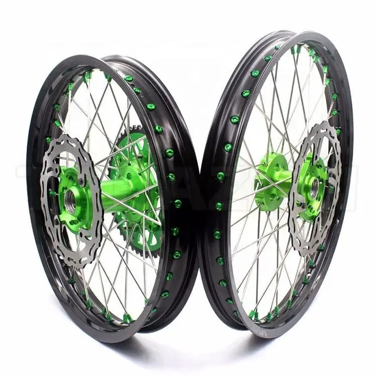 CNC Off Road Motorcycle Wheels Custom 17 18 19 Inch Aluminum Motorcycle Wheel Spoke Rim Set
CNC Off Road Motorcycle Wheels Custom 17 18 19 Inch Aluminum Motorcycle Wheel Spoke Rim Set