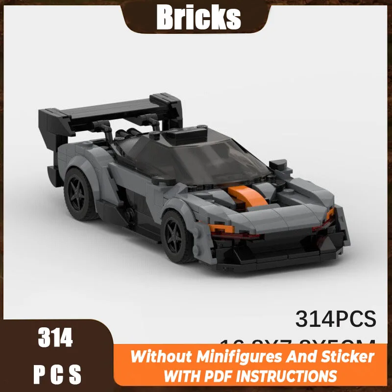 Модель автомобиля, совместимая с Moc, GTR, гоночная технология F1, модульный строительный блок, подарок, рождественская детская игрушка, набор «сделай сам», сборка
Модель автомобиля, совместимая с Moc, GTR, гоночная технология F1, модульный строительный блок, подарок, рождественская детская игрушка, набор «сделай сам», сборка