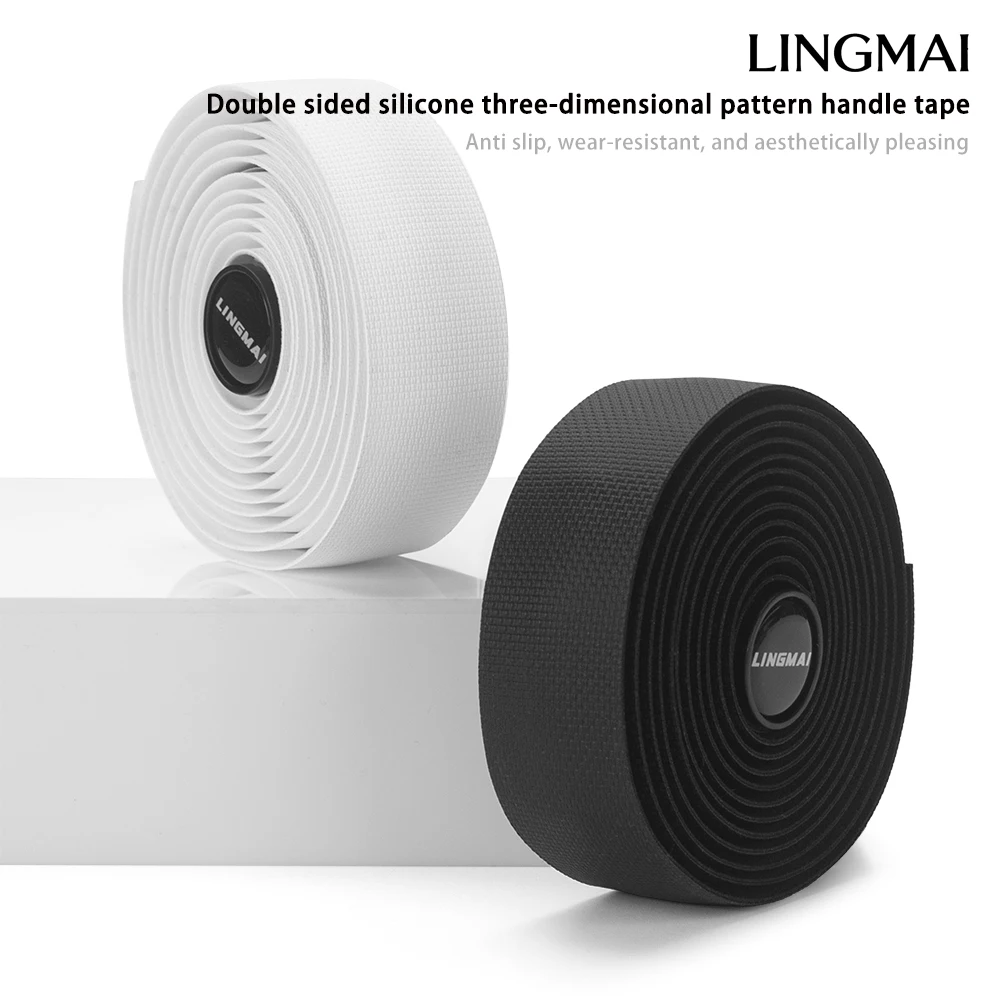 LINGMAI Road Bike Handlebar Tape Durable Dirty Resistant Silicone Layer Comfort Anti-vibration Non-slip for Cycling
LINGMAI Road Bike Handlebar Tape Durable Dirty Resistant Silicone Layer Comfort Anti-vibration Non-slip for Cycling