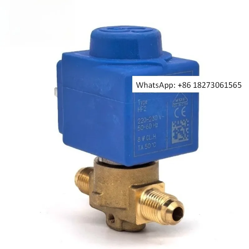 Brand new original authentic Italian, normally closed solenoid valve 1020/2A6 for refrigeration and air conditioning system
Brand new original authentic Italian, normally closed solenoid valve 1020/2A6 for refrigeration and air conditioning system