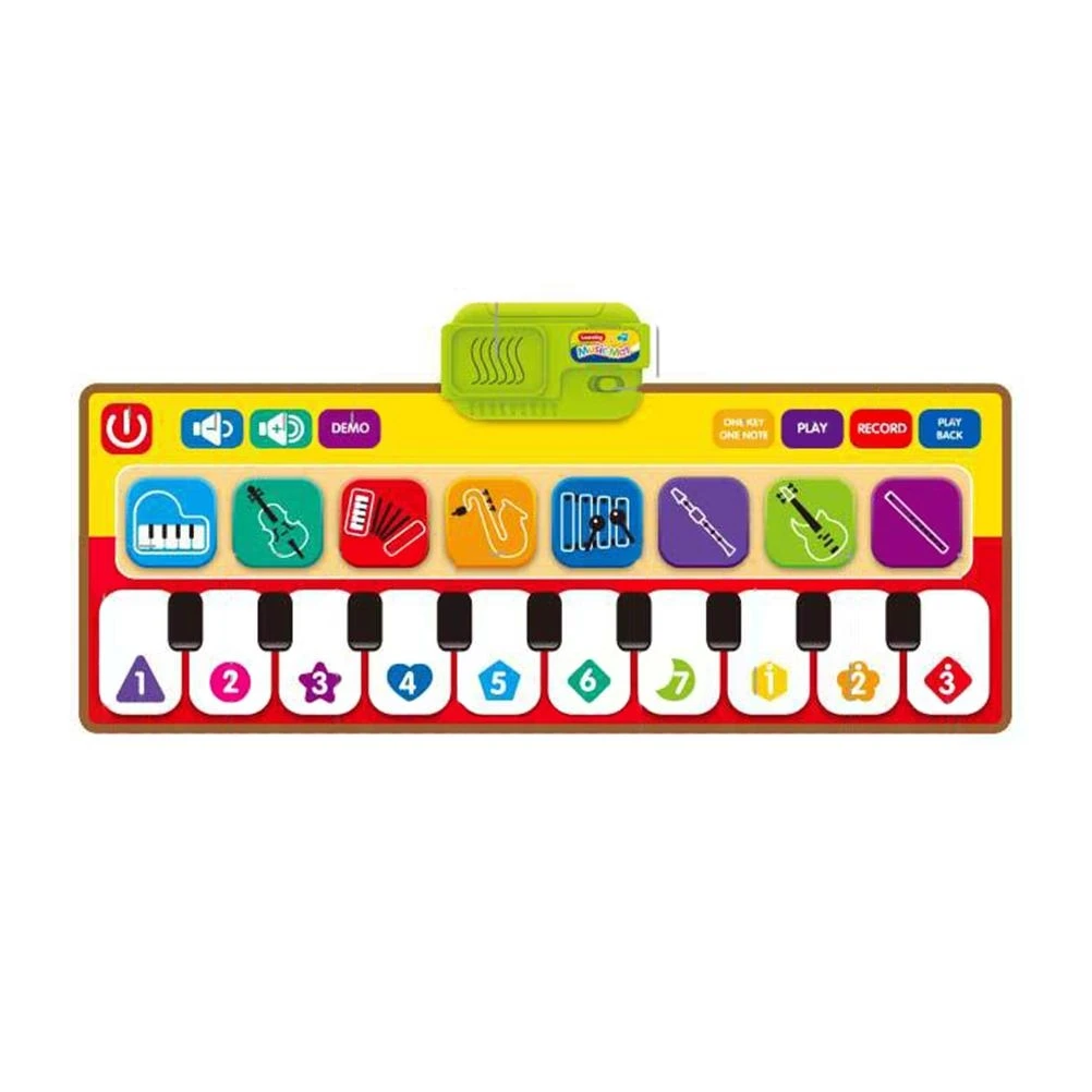 Kids Dance Pads Piano Music Blanket Record and Playback Floor Musical Keyboard Toy Touch Play Dance Blanket Carpet Mat
Kids Dance Pads Piano Music Blanket Record and Playback Floor Musical Keyboard Toy Touch Play Dance Blanket Carpet Mat
