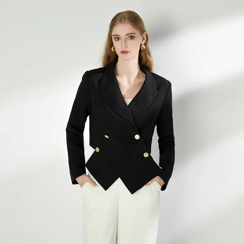 Professional Business Suit Set for Women 2024 Spring and Autumn New Style Double breasted Coat Wide Leg Pants Two Piece Set
Professional Business Suit Set for Women 2024 Spring and Autumn New Style Double breasted Coat Wide Leg Pants Two Piece Set