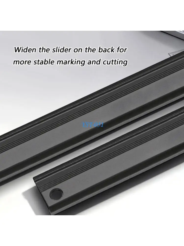 E15A Professional Thickened Aluminum Ruler 3 Size for Accurate Measurement & Smooth Cutting In Crafting & Construction
E15A Professional Thickened Aluminum Ruler 3 Size for Accurate Measurement & Smooth Cutting In Crafting & Construction