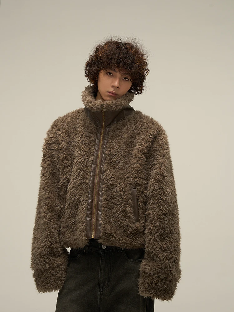 WLNEXT Fluffy Lamb Velvet American Style Men's Jacket Spring Autumn Couple Trendy Brand Loose Fit Shoulder Sleeve Polyester F...
WLNEXT Fluffy Lamb Velvet American Style Men's Jacket Spring Autumn Couple Trendy Brand Loose Fit Shoulder Sleeve Polyester F...
