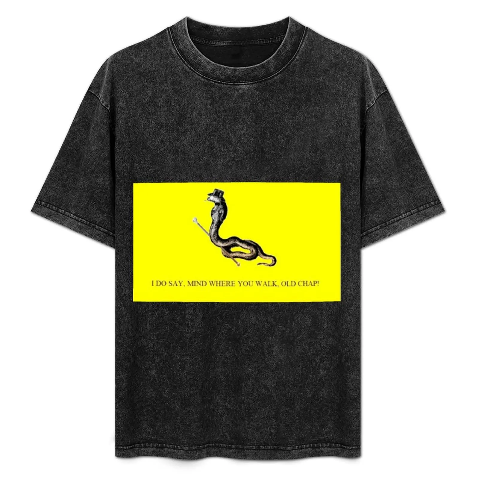 I do say, mind where you walk, old chap! Gadsden meme. T-Shirt Christmas Casual Short Sleeve Top
I do say, mind where you walk, old chap! Gadsden meme. T-Shirt Christmas Casual Short Sleeve Top