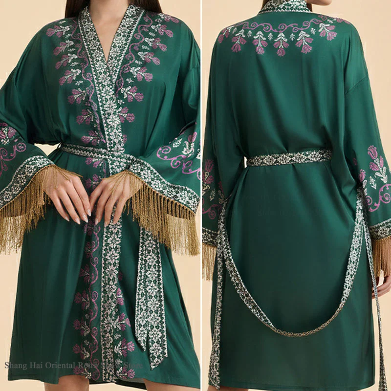 Новый женский халат-кимоно с цветочным принтом и кисточками, этнический стиль, для дома, сексуальное нижнее белье, ночная одежда
Новый женский халат-кимоно с цветочным принтом и кисточками, этнический стиль, для дома, сексуальное нижнее белье, ночная одежда