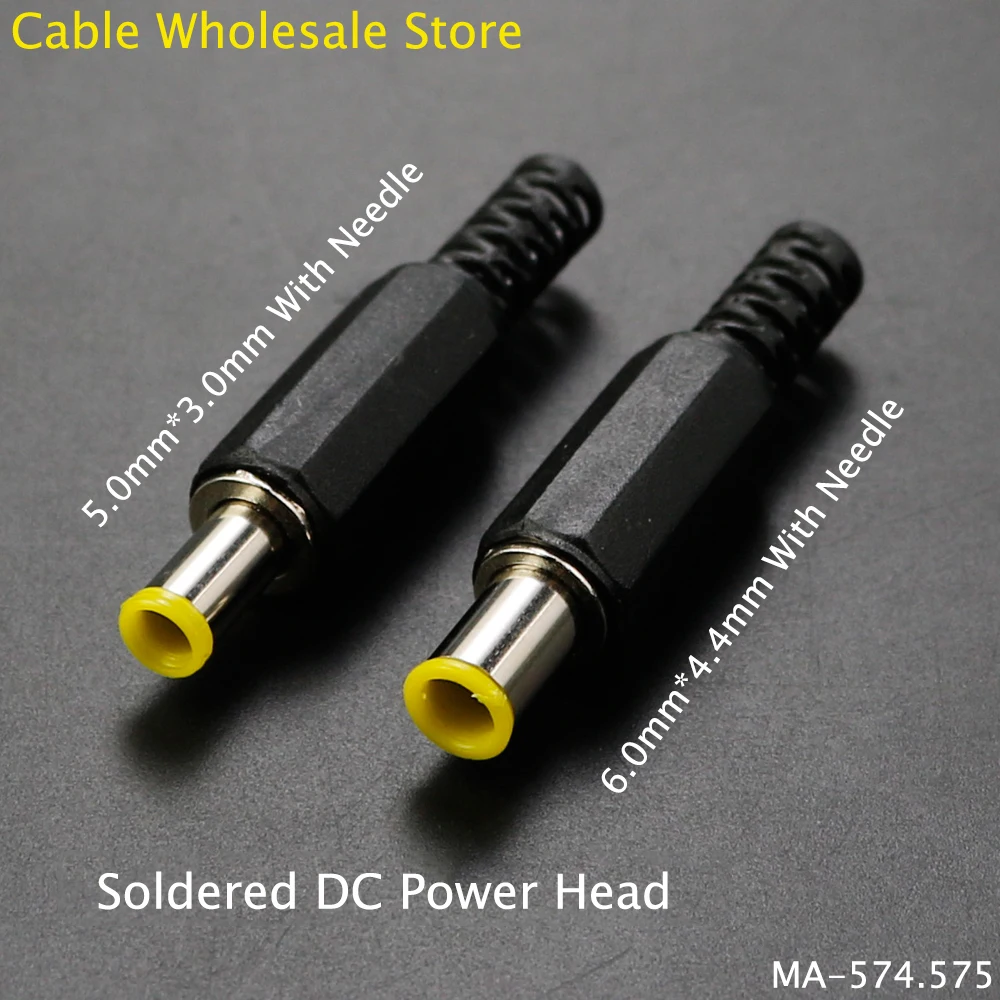 Cable Wholesale Store 1Pcs Soldered DC Power Plug 5.0mm * 3.0mm 6.0mm * 4.4mm With Pin Adapter Plug 5.5 3.0 6.0 4.4
Cable Wholesale Store 1Pcs Soldered DC Power Plug 5.0mm * 3.0mm 6.0mm * 4.4mm With Pin Adapter Plug 5.5 3.0 6.0 4.4
