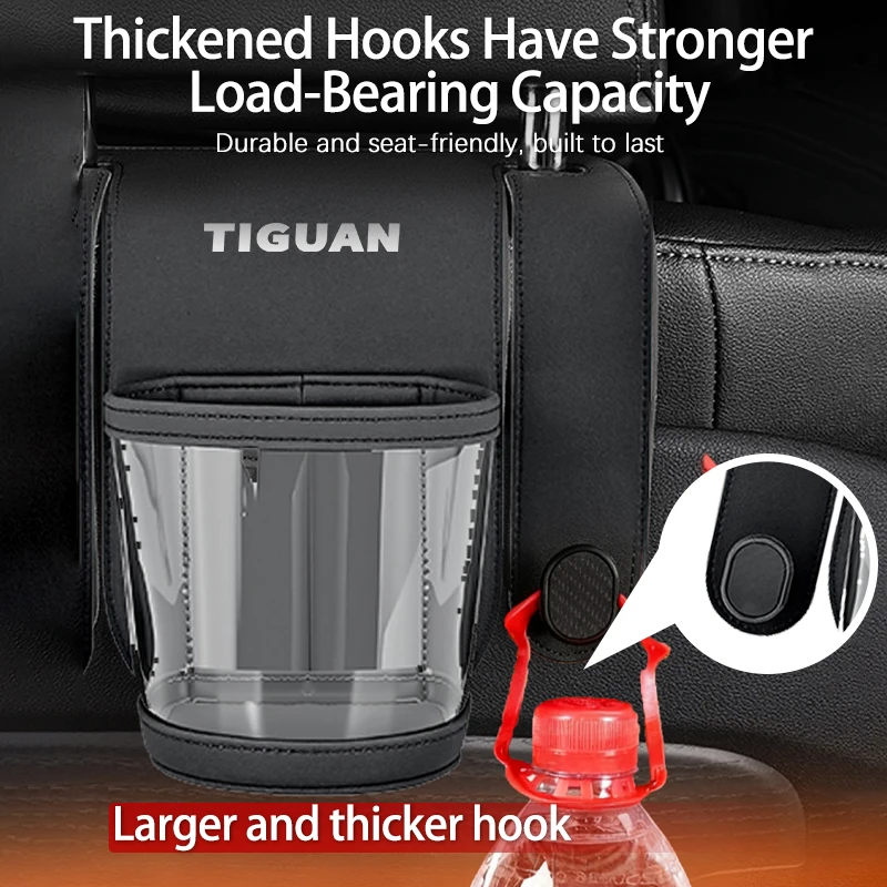 Dual hook cup holder on the seatback For VW Tiguan GTI Polo Golf Passat Scirocco Jetta Touran CC Sharan Beetle GTD GTE
Dual hook cup holder on the seatback For VW Tiguan GTI Polo Golf Passat Scirocco Jetta Touran CC Sharan Beetle GTD GTE
