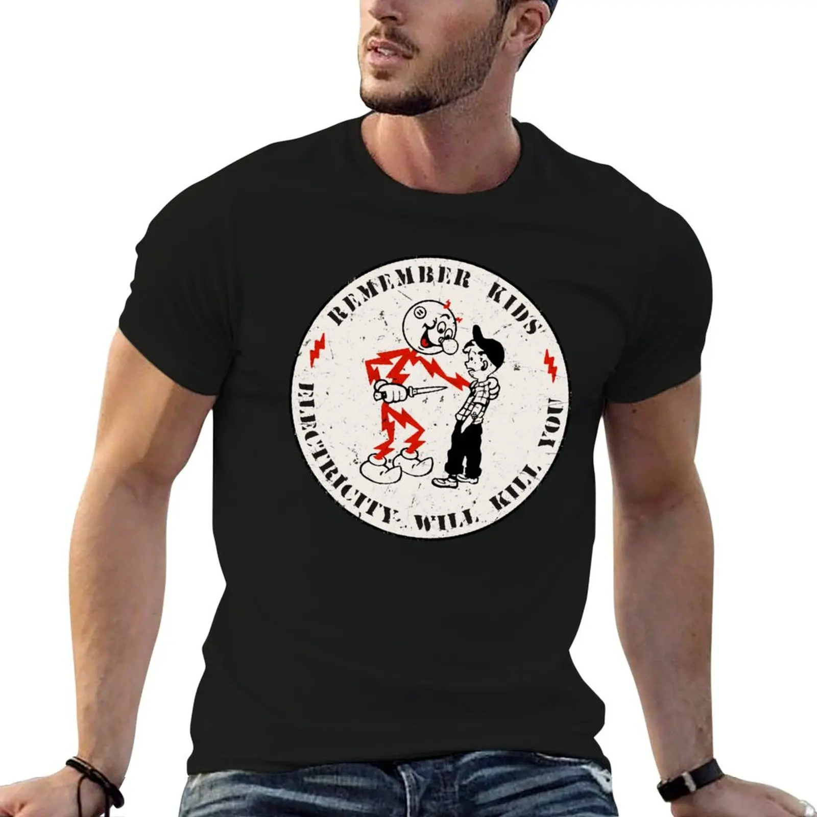 Reddy Kilowatt, remember kids electricity will kill you Classic T-Shirt t shirts for man cotton t shirt man cotton T-Shirt
Reddy Kilowatt, remember kids electricity will kill you Classic T-Shirt t shirts for man cotton t shirt man cotton T-Shirt