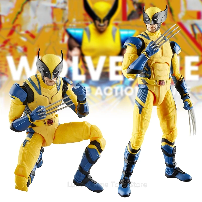 Marvel Legends Wolverine Deadpool Movie 3 Action Figures X-Men Joint Movable Model Collection Ornament Toys Gifts for Kids Boys
Marvel Legends Wolverine Deadpool Movie 3 Action Figures X-Men Joint Movable Model Collection Ornament Toys Gifts for Kids Boys
