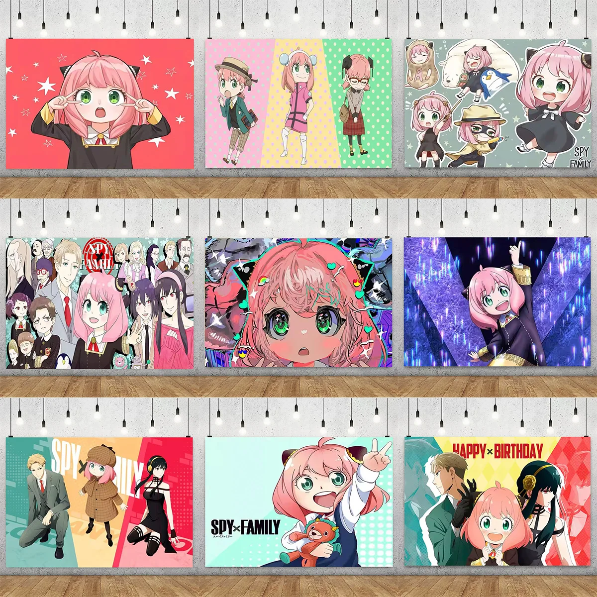 Cartoon Anime spy X Family Theme Backdrop Boy Girl Birthday Party Room Decor Banner Baby Baptism Party Supplies Photo Backdrop
Cartoon Anime spy X Family Theme Backdrop Boy Girl Birthday Party Room Decor Banner Baby Baptism Party Supplies Photo Backdrop