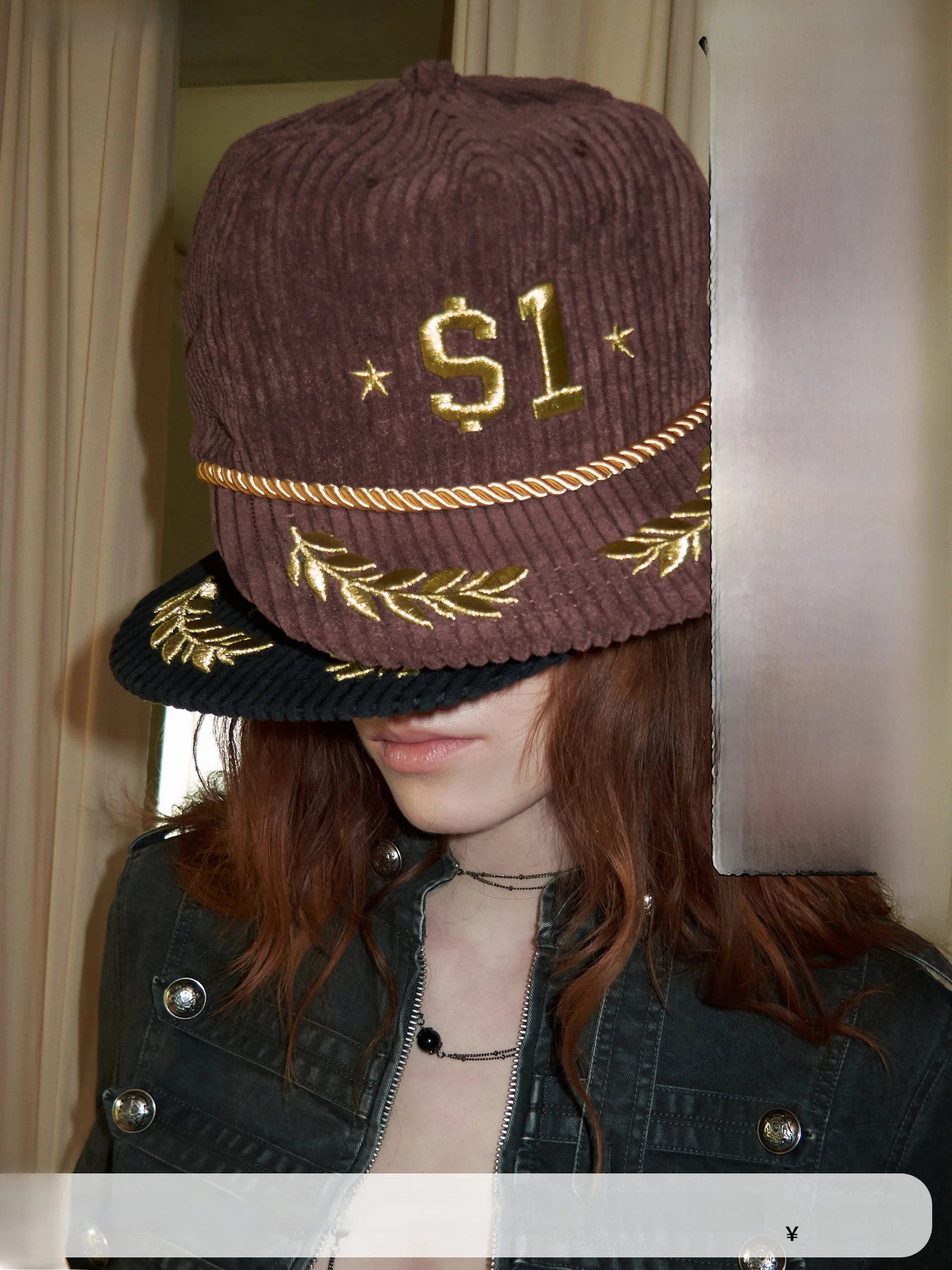 1JINN STUDIO American Retro Corduroy Embroidered Flat Brim Baseball Cap Unisex Casual Style Spring Season All Weather Hat
1JINN STUDIO American Retro Corduroy Embroidered Flat Brim Baseball Cap Unisex Casual Style Spring Season All Weather Hat