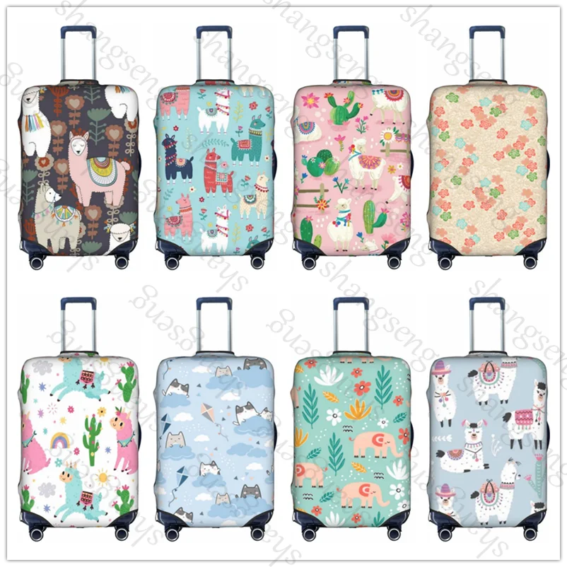 Alpaca cartoon animal dog Travel suitcase protective case, suitcase cover elastic protection, washable Luggage cover, 18-32 in
Alpaca cartoon animal dog Travel suitcase protective case, suitcase cover elastic protection, washable Luggage cover, 18-32 in