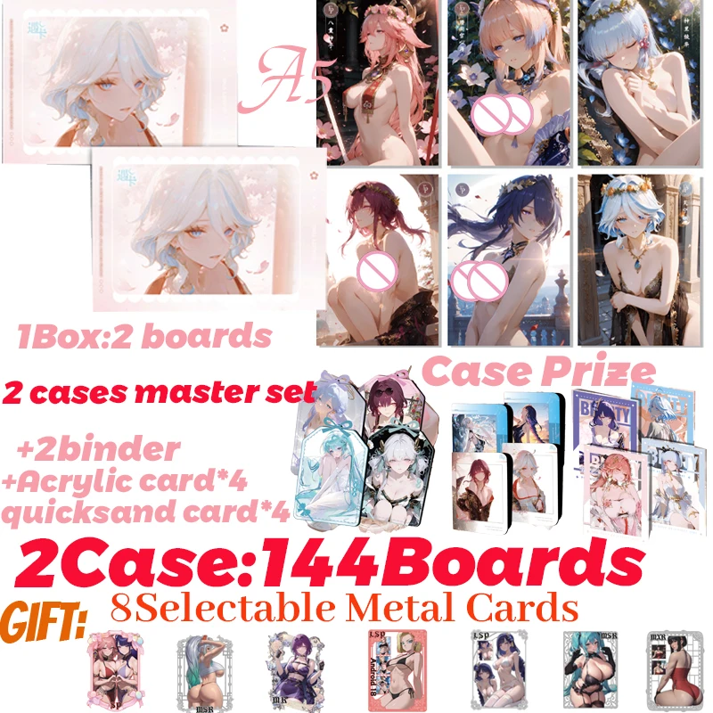 New A5 Size Goddess Board Awakening Spring Board Hobby Waifu Board Genshin Collection Doujin Hutao Ganyu Rare Card Toy Gift
New A5 Size Goddess Board Awakening Spring Board Hobby Waifu Board Genshin Collection Doujin Hutao Ganyu Rare Card Toy Gift