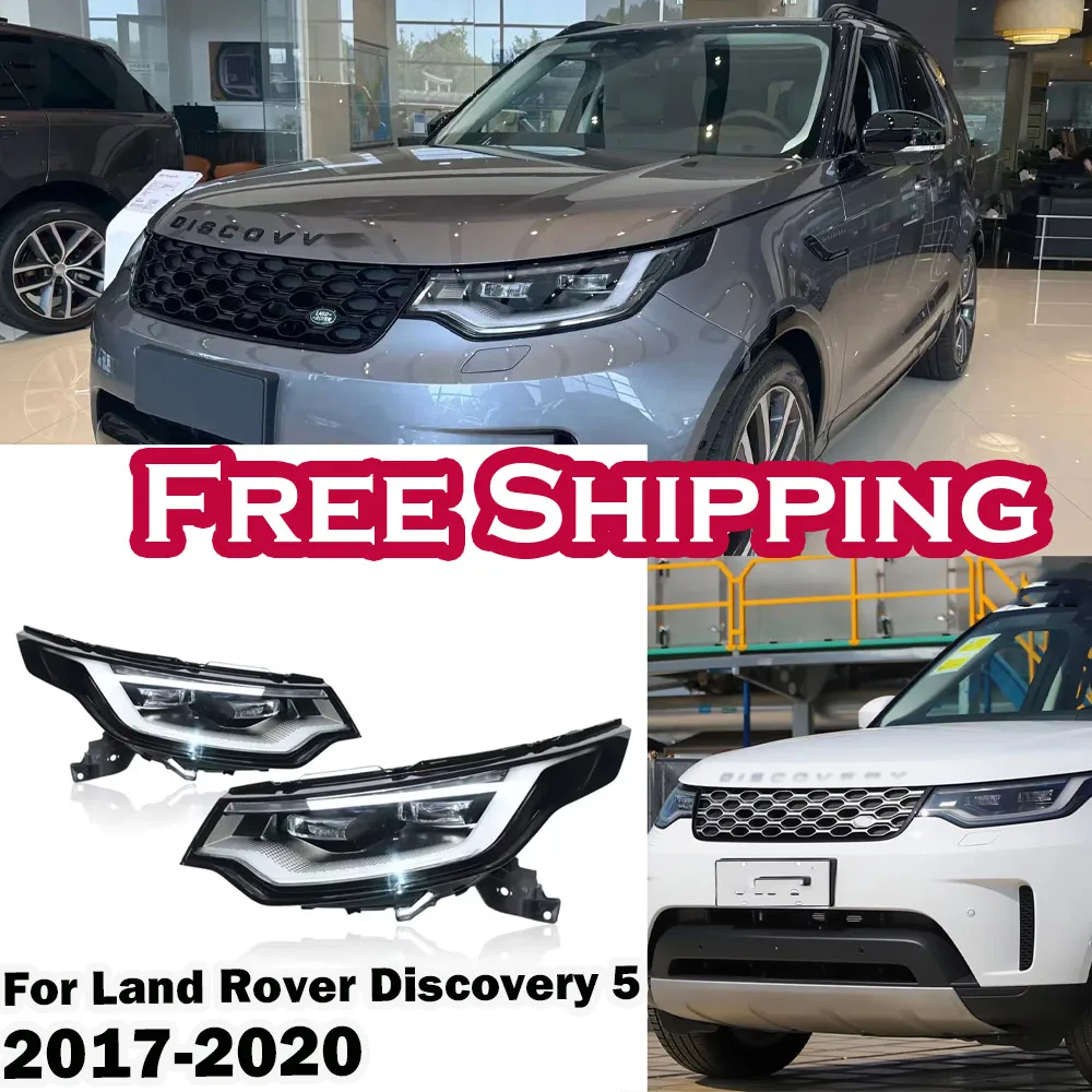 Автомобильные фары для Land Rover Discovery 5 2017-2020, Модернизированная фара, динамический сигнал поворота, Тормозная лампа, автомобильные аксессуары
Автомобильные фары для Land Rover Discovery 5 2017-2020, Модернизированная фара, динамический сигнал поворота, Тормозная лампа, автомобильные аксессуары
