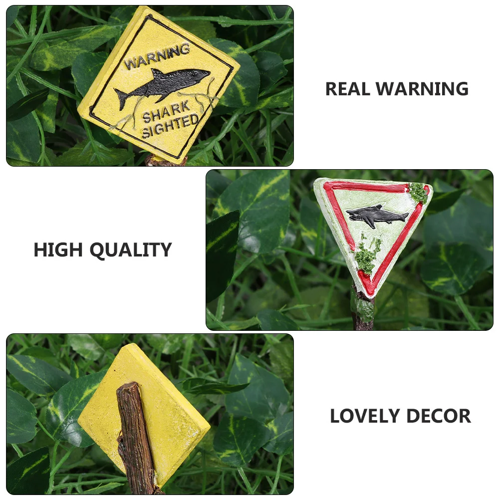 2Pcs Resin Miniature Warning Sign Display Resin Decoration for Mini Garden Landscape Ornament Desktop Adornment
2Pcs Resin Miniature Warning Sign Display Resin Decoration for Mini Garden Landscape Ornament Desktop Adornment