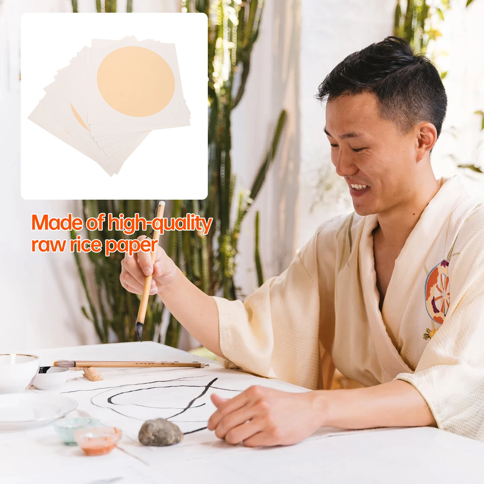 10 Sheets Fan Face Simple Painting Thickened Rice Paper Thickened Painting Paper for Calligraphy made Cards Practice
10 Sheets Fan Face Simple Painting Thickened Rice Paper Thickened Painting Paper for Calligraphy made Cards Practice