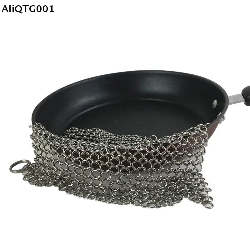 Stainless Steel Kitchen Cleaning Ring Chainmail Scrubber Reusable Washing Net Home Cleaning Tool Accessory
Stainless Steel Kitchen Cleaning Ring Chainmail Scrubber Reusable Washing Net Home Cleaning Tool Accessory