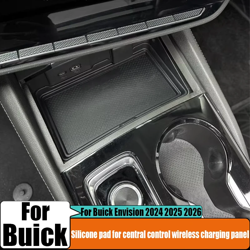 For Buick Envision 2024 2025 2026 wireless charging panel silicone pad dust-proof and anti slip car interior modification parts
For Buick Envision 2024 2025 2026 wireless charging panel silicone pad dust-proof and anti slip car interior modification parts