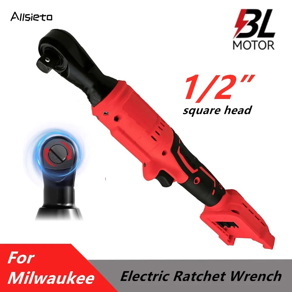 Электрический гайковерт-трещотка бесщеточный аккумуляторный 1/2'' для снятия гаек и шурупов, инструмент для ремонта автомобилей, совместимый с аккумулятором Milwaukee 18V
Электрический гайковерт-трещотка бесщеточный аккумуляторный 1/2'' для снятия гаек и шурупов, инструмент для ремонта автомобилей, совместимый с аккумулятором Milwaukee 18V
