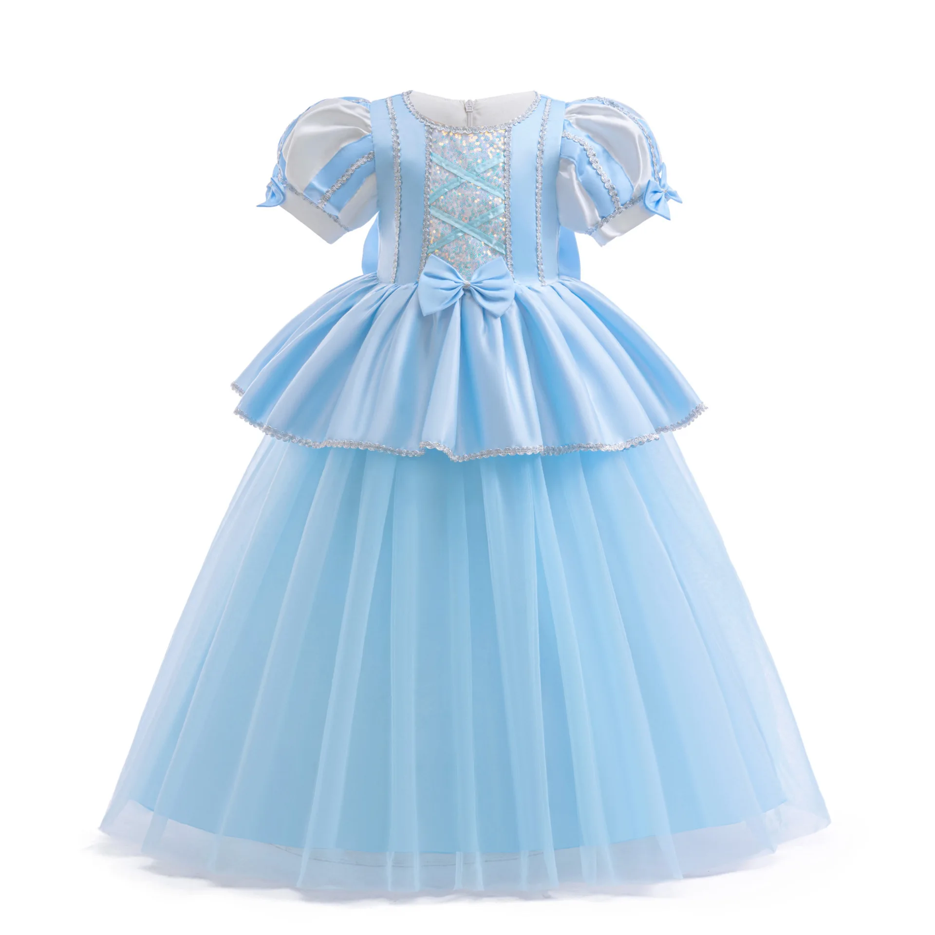 Long Bridesmaid Dress For Girls Floral Princess Dresses Party Gown Girl Dress Champagne Wedding Costumes 3-8 Years
Long Bridesmaid Dress For Girls Floral Princess Dresses Party Gown Girl Dress Champagne Wedding Costumes 3-8 Years