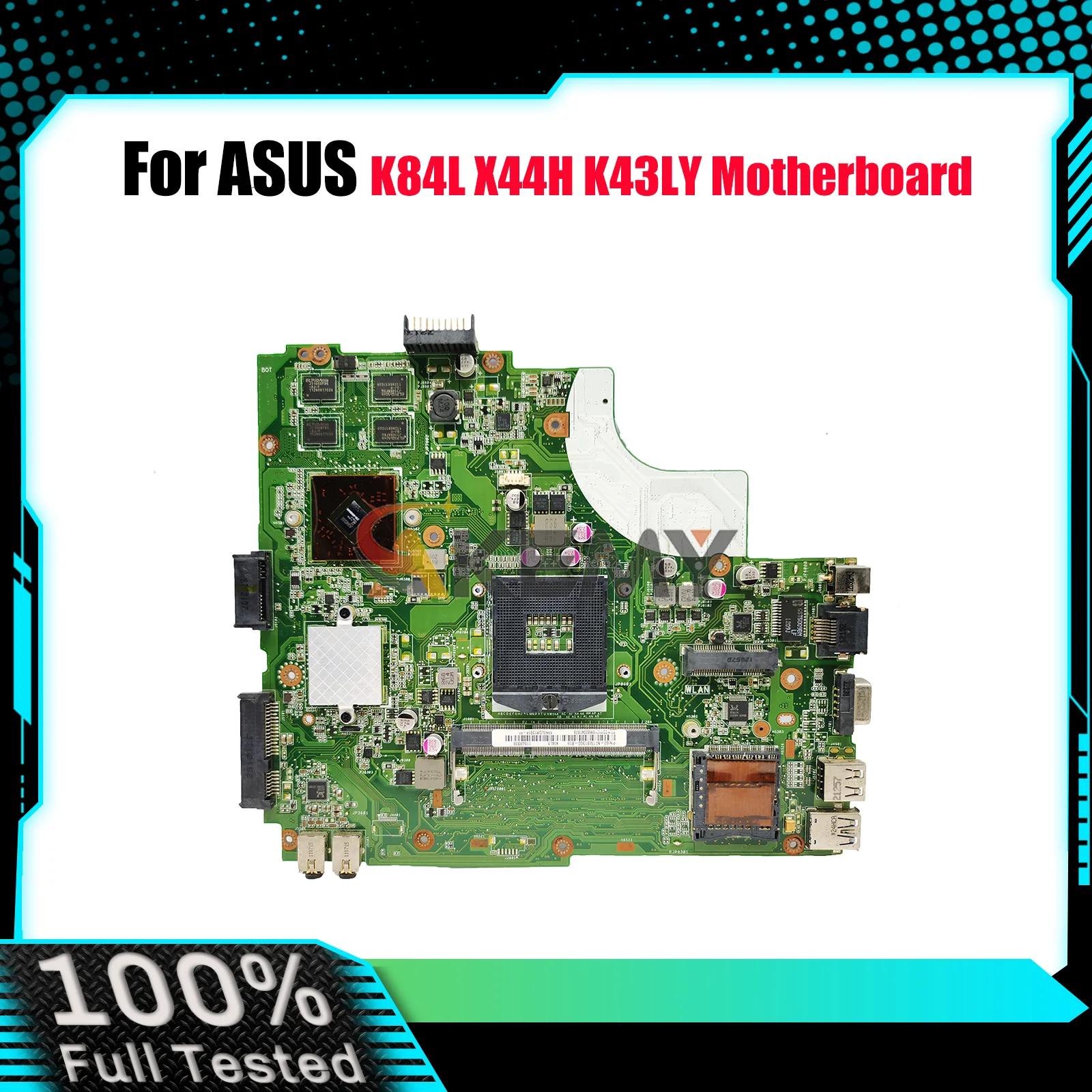 K43LY Laptop Motherboard For ASUS K84L K43LY K43L X44H Notebook Mainboard This item is in stock 100% tests OK fast shipping
K43LY Laptop Motherboard For ASUS K84L K43LY K43L X44H Notebook Mainboard This item is in stock 100% tests OK fast shipping