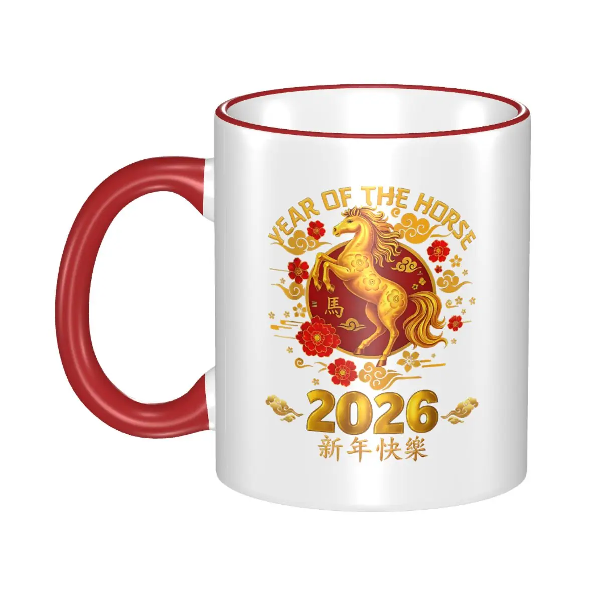 Year Of The Horse 2026 - Chinese New Year Zodiac 2026 Accessories Coffee Mug Funny Cup Gift
Year Of The Horse 2026 - Chinese New Year Zodiac 2026 Accessories Coffee Mug Funny Cup Gift