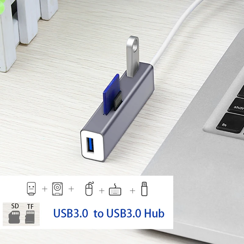 Splitter Extender game USB3.0 HUB USB converter Extension Cable docking station Splitter Adapter Plug and Play SD/TF Card Reader
Splitter Extender game USB3.0 HUB USB converter Extension Cable docking station Splitter Adapter Plug and Play SD/TF Card Reader
