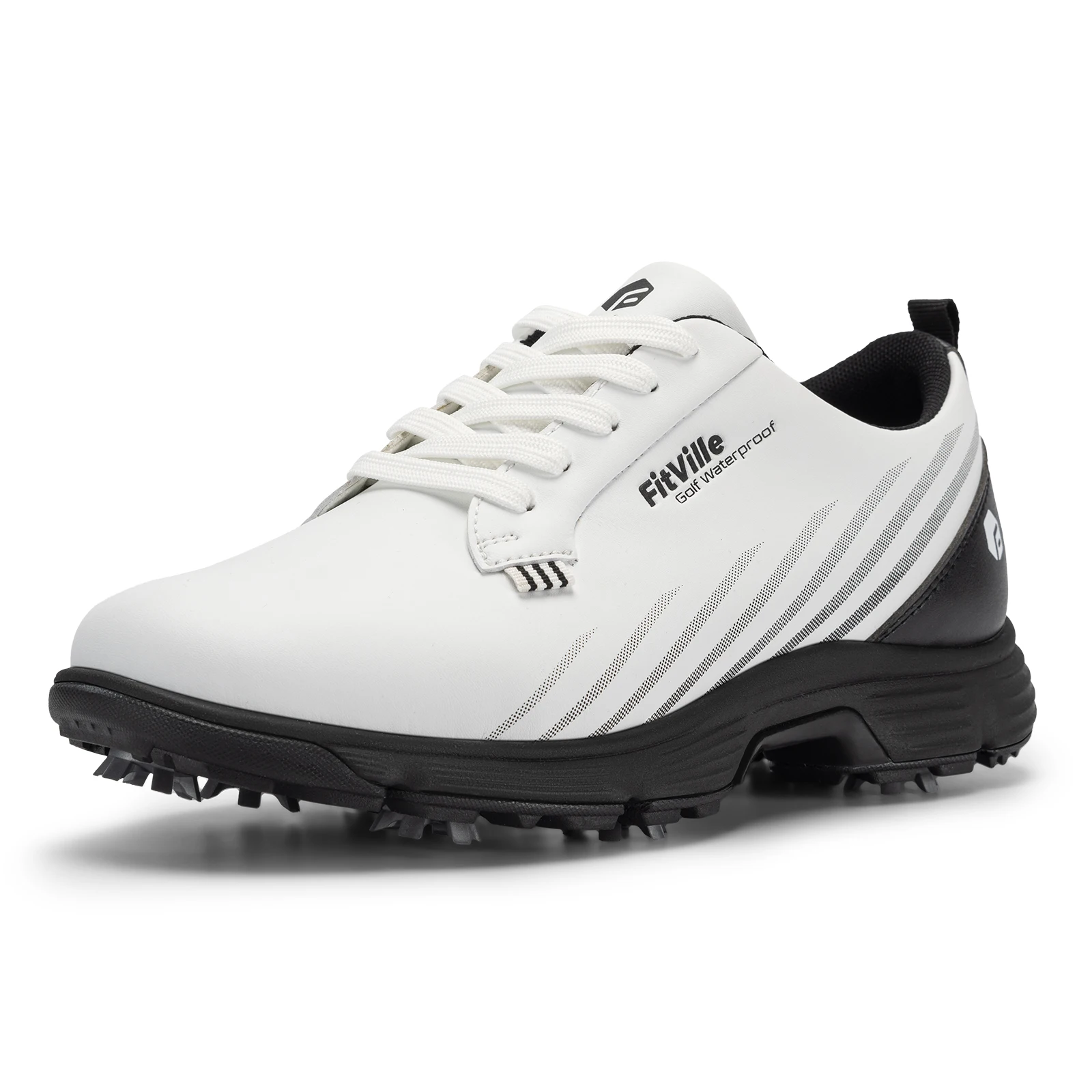 FitVille Waterproof Golf Shoes Wide Replaceable No-Slip Spikes Golfling Shoes for Men Professional High-Rebound Cushioning
FitVille Waterproof Golf Shoes Wide Replaceable No-Slip Spikes Golfling Shoes for Men Professional High-Rebound Cushioning