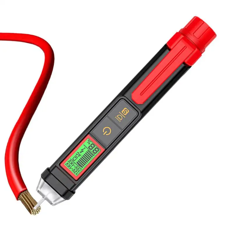 Electric Voltage Tester Portable Circuit Detector Pen High Precision Voltage Tester Pen With LCD Display For Industrial Home
Electric Voltage Tester Portable Circuit Detector Pen High Precision Voltage Tester Pen With LCD Display For Industrial Home