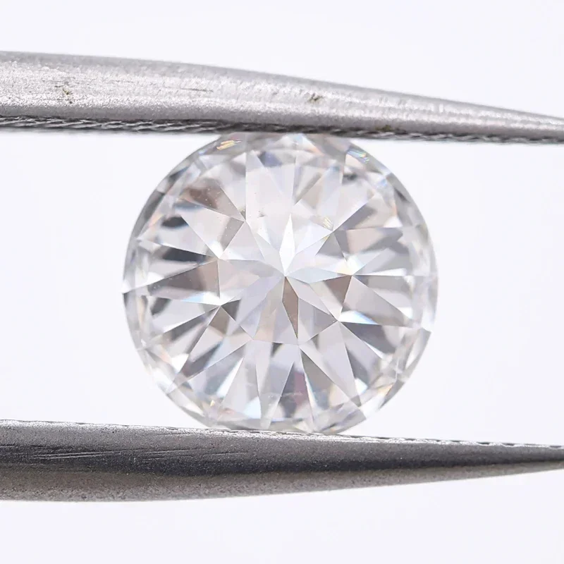 NEW Moissanite Stone Nine Arrows 100 Faces Round Shape VVS1 D Color DIY Ring Necklace Earrings Main Materials with Report
NEW Moissanite Stone Nine Arrows 100 Faces Round Shape VVS1 D Color DIY Ring Necklace Earrings Main Materials with Report