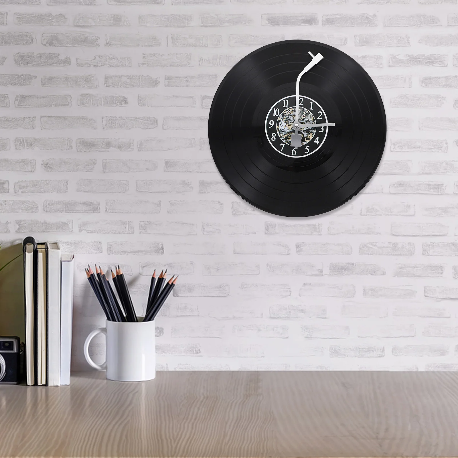 Hanging Wall Clock Creative Vinyl Record Digital Home Decor Number Echo Alarm Clocks
Hanging Wall Clock Creative Vinyl Record Digital Home Decor Number Echo Alarm Clocks