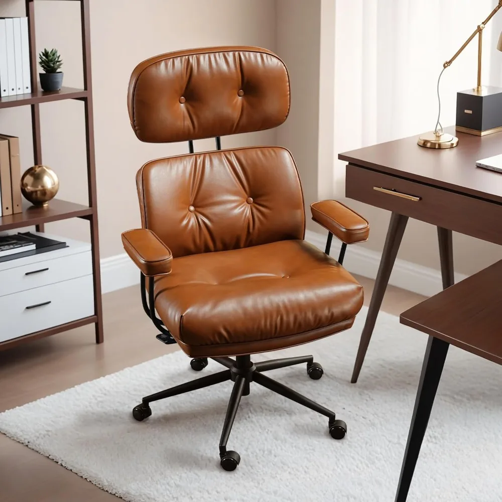 Ergonomic Office Chair,Mid Century Modern Computer Desk Chair,Comfy Executive Chair with Extra Wide Tufted Cloudy Seat Lumbar S
Ergonomic Office Chair,Mid Century Modern Computer Desk Chair,Comfy Executive Chair with Extra Wide Tufted Cloudy Seat Lumbar S