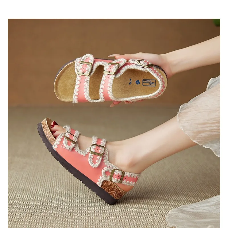 2025Nice Shoes For Girls Rui Foot Spring And Summer Children Boys Girls Cork Sandals One Word Shoes Flip Flops
2025Nice Shoes For Girls Rui Foot Spring And Summer Children Boys Girls Cork Sandals One Word Shoes Flip Flops