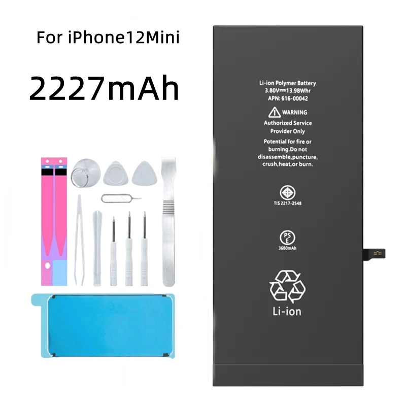 Battery for IPhone 5 5S SE/2016 6 6S 6SP 6Plus 7 7Plus 8 8 Plus Batteries for IPhone 7 Puls Replacement Batteries+ Tools Kits
Battery for IPhone 5 5S SE/2016 6 6S 6SP 6Plus 7 7Plus 8 8 Plus Batteries for IPhone 7 Puls Replacement Batteries+ Tools Kits