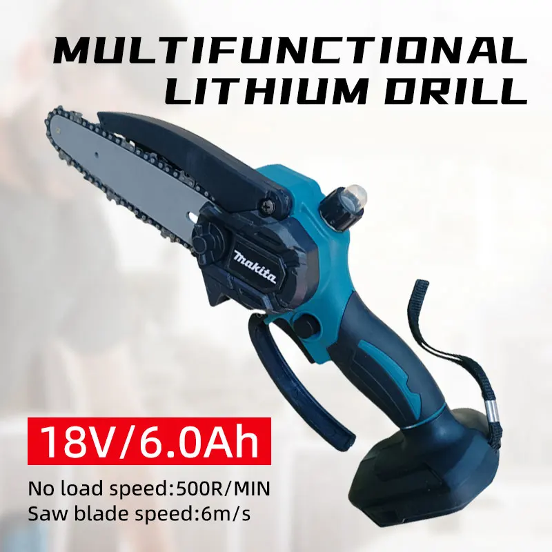 Makita Lithium Electric Rechargeable Chain Saw Portable Woodworking Saw Outdoor Small
Makita Lithium Electric Rechargeable Chain Saw Portable Woodworking Saw Outdoor Small