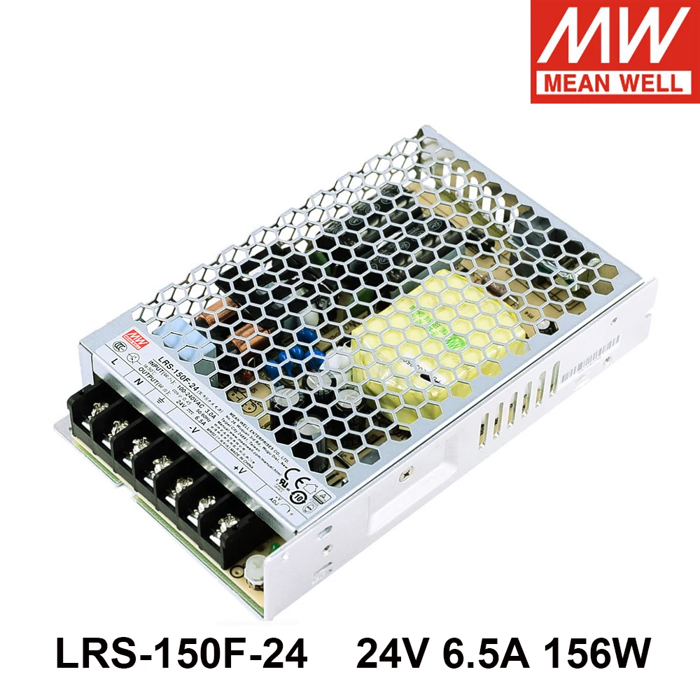 Блок питания MEANWELL LRS-150F 150W 5V 12V 15V 24V 36V 48V с одним выходом, оригинальный, новый
Блок питания MEANWELL LRS-150F 150W 5V 12V 15V 24V 36V 48V с одним выходом, оригинальный, новый
