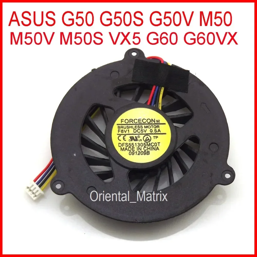Бесплатная доставка, новый DFS551305MC0T DC5V 0,5A для ASUS VX5 G60 G60VX G50 G50S G50V M50 M50V M50S, вентилятор охлаждения процессора ноутбука
Бесплатная доставка, новый DFS551305MC0T DC5V 0,5A для ASUS VX5 G60 G60VX G50 G50S G50V M50 M50V M50S, вентилятор охлаждения процессора ноутбука