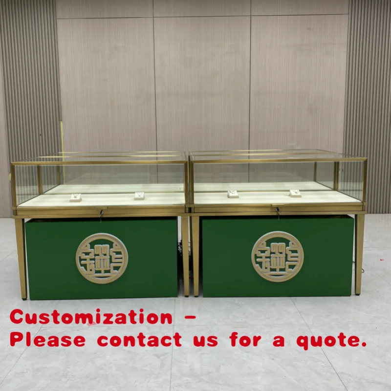 custom.-style Jade Jewelry Display Cabinet Luxury Jewelry Exhibition Hall Showroom Display Counter Eyewear Display Counte
custom.-style Jade Jewelry Display Cabinet Luxury Jewelry Exhibition Hall Showroom Display Counter Eyewear Display Counte