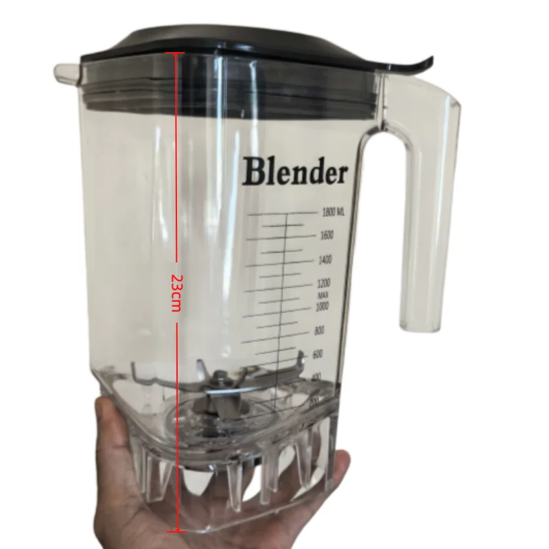 1800ML blender container for Lankas G5 / Hyunnda G6 model Blender replacement Cup + Blade + Lid
1800ML blender container for Lankas G5 / Hyunnda G6 model Blender replacement Cup + Blade + Lid