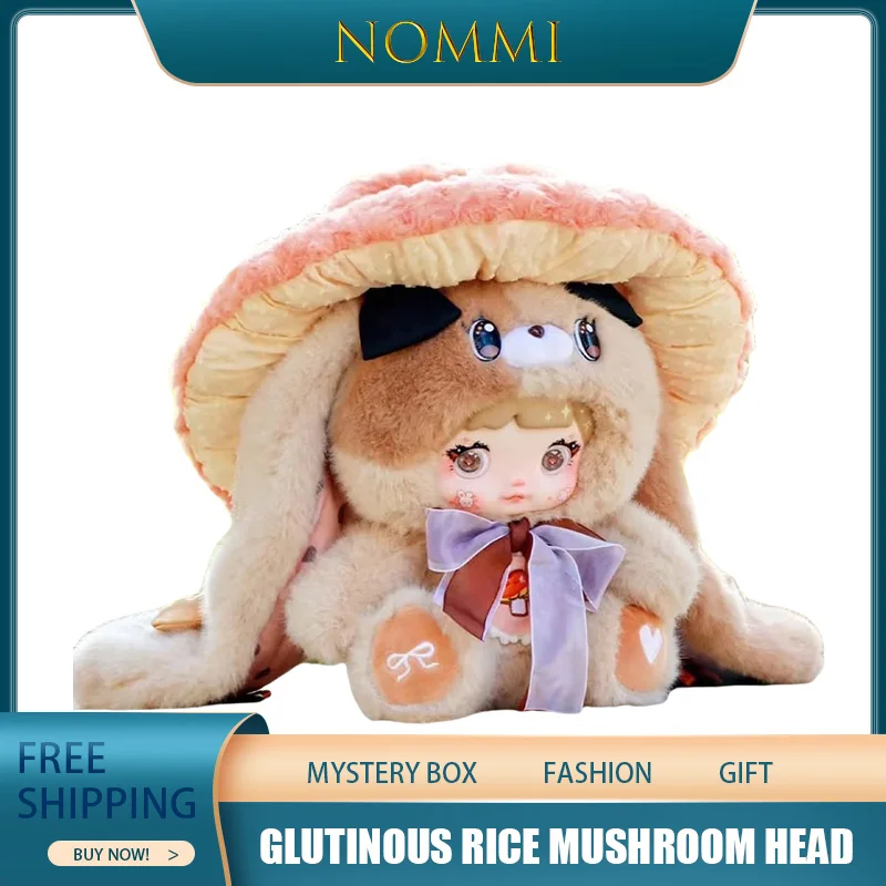 Nommi Large 400% Body Plush Doll Authentic Glutinous Rice Mushroom Cap Trendy Blind Box Toy Gift For Girls Display Piece
Nommi Large 400% Body Plush Doll Authentic Glutinous Rice Mushroom Cap Trendy Blind Box Toy Gift For Girls Display Piece